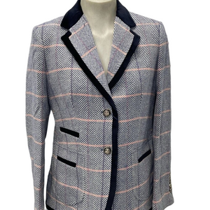 Barilouche Women's Seville Wool Slim Fit Blazer Size 2